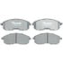 PGD815AC by RAYBESTOS - Brake Parts Inc Raybestos Element3 Overstock Ceramic Disc Brake Pad Set