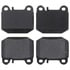 PGD874M by RAYBESTOS - Raybestos Element3 Metallic Brake Pad Set