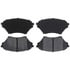 PGD890M by RAYBESTOS - Brake Parts Inc Raybestos Element3 Overstock Metallic Disc Brake Pad Set