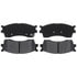 PGD889M by RAYBESTOS - Brake Parts Inc Raybestos Element3 Overstock Metallic Disc Brake Pad Set