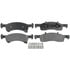 PGD934M by RAYBESTOS - Raybestos Element3 Metallic Brake Pad Set