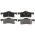 PGD935M by RAYBESTOS - Raybestos Element3 Metallic Brake Pad Set