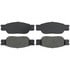 PGD933M by RAYBESTOS - Raybestos Element3 Metallic Brake Pad Set