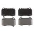 PGD960M by RAYBESTOS - Raybestos Element3 Metallic Brake Pad Set