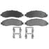 PGD962M by RAYBESTOS - Raybestos Element3 Metallic Brake Pad Set