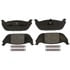 PGD952M by RAYBESTOS - Raybestos Element3 Metallic Brake Pad Set