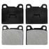 PGD96A by RAYBESTOS - Raybestos Element3 Organic Brake Pad Set