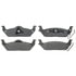 SGD1012M by RAYBESTOS - Brake Parts Inc Raybestos Service Grade Metallic Disc Brake Pad Set