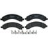PGD989C by RAYBESTOS - Raybestos Element3 Ceramic Brake Pad Set