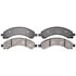 PGD989M by RAYBESTOS - Raybestos Element3 Metallic Brake Pad Set