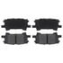 PGD996M by RAYBESTOS - Brake Parts Inc Raybestos Element3 Overstock Metallic Disc Brake Pad Set