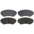 SGD1038C by RAYBESTOS - Raybestos Service Grade Ceramic Brake Pad Set