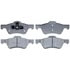 SGD1047C by RAYBESTOS - Raybestos Service Grade Ceramic Brake Pad Set