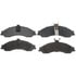 SGD1043C by RAYBESTOS - Raybestos Service Grade Ceramic Brake Pad Set