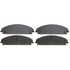 SGD1058C by RAYBESTOS - Raybestos Service Grade Ceramic Brake Pad Set