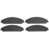 SGD1070C by RAYBESTOS - Raybestos Service Grade Ceramic Brake Pad Set