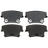 SGD1057C by RAYBESTOS - Raybestos Service Grade Ceramic Brake Pad Set