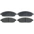 SGD1080C by RAYBESTOS - Raybestos Service Grade Ceramic Brake Pad Set
