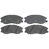 SGD1097C by RAYBESTOS - Raybestos Service Grade Ceramic Brake Pad Set