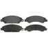 SGD1092C by RAYBESTOS - Raybestos Service Grade Ceramic Brake Pad Set