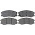 Raybestos SGD1264C Disc Brake Pad Set Raybestos Service Grade Ceramic Brake Pad Set