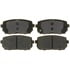 Raybestos SGD1296C Disc Brake Pad Set Raybestos Service Grade Ceramic Brake Pad Set