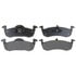 SGD1279M by RAYBESTOS - Raybestos Service Grade Metallic Brake Pad Set