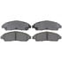 Raybestos SGD1280C Disc Brake Pad Set Brake Parts Inc Raybestos Service Grade Ceramic Disc Brake Pad Set
