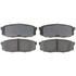 SGD1304C by RAYBESTOS - Raybestos Service Grade Ceramic Brake Pad Set