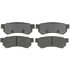 SGD1315C by RAYBESTOS - Raybestos Service Grade Ceramic Brake Pad Set