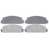 SGD131M by RAYBESTOS - Raybestos Service Grade Metallic Brake Pad Set