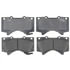 SGD1303C by RAYBESTOS - Brake Parts Inc Raybestos Service Grade Ceramic Disc Brake Pad Set