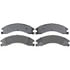 Raybestos SGD1329M Disc Brake Pad Set Brake Parts Inc Raybestos Service Grade Metallic Disc Brake Pad Set