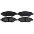 SGD1337C by RAYBESTOS - Raybestos Service Grade Ceramic Brake Pad Set