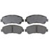 SGD1338C by RAYBESTOS - Raybestos Service Grade Ceramic Brake Pad Set