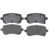 SGD1326C by RAYBESTOS - Raybestos Service Grade Ceramic Brake Pad Set