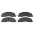 Raybestos SGD1399M Disc Brake Pad Set Raybestos Service Grade Metallic Brake Pad Set