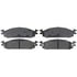 SGD1376C by RAYBESTOS - Raybestos Service Grade Ceramic Brake Pad Set