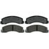 Raybestos SGD1414C Disc Brake Pad Set Brake Parts Inc Raybestos Service Grade Ceramic Disc Brake Pad Set