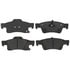 SGD1498C by RAYBESTOS - Raybestos Service Grade Ceramic Brake Pad Set