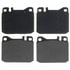 SGD145M by RAYBESTOS - Raybestos Service Grade Metallic Brake Pad Set
