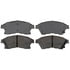 Raybestos SGD1522C Disc Brake Pad Set Raybestos Service Grade Ceramic Brake Pad Set