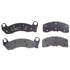 SGD150M by RAYBESTOS - Raybestos Service Grade Metallic Brake Pad Set
