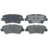 SGD1544C by RAYBESTOS - Raybestos Service Grade Ceramic Brake Pad Set
