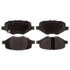 SGD1612M by RAYBESTOS - Raybestos Service Grade Metallic Brake Pad Set