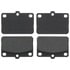 Raybestos SGD169 Disc Brake Pad Set Brake Parts Inc Raybestos Service Grade Overstock Organic Disc Brake Pad Set