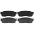 Raybestos SGD233 Disc Brake Pad Set Raybestos Service Grade Organic Brake Pad Set