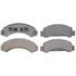 Raybestos SGD249C Disc Brake Pad Set Raybestos Service Grade Ceramic Brake Pad Set