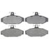 Raybestos SGD255M Disc Brake Pad Set Raybestos Service Grade Metallic Brake Pad Set