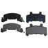 Raybestos SGD289M Disc Brake Pad Set Raybestos Service Grade Metallic Brake Pad Set
